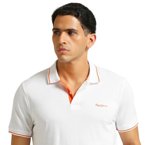 Image of Pepe Jeans Men's Cotton Regular Fit T-Shirt