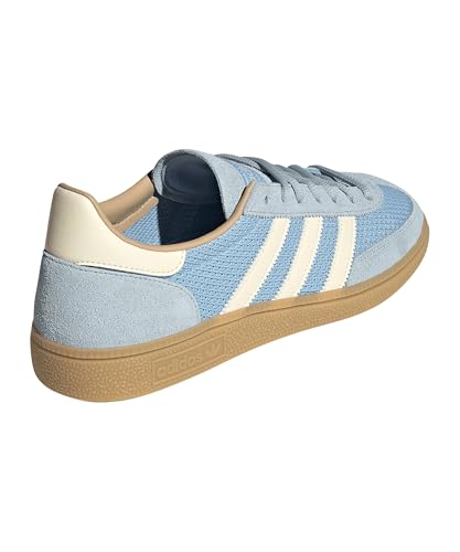Image of adidas Originals Handball Spezial Mens Sneakers, Clear Sky /Cream White /Warm Sandstone, Size 13