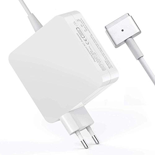 YWCKING - Cargador para MacBook Pro (85 W, MagSafe 2, compatible con MacBook Pro de 13" y 15" y 17", 2014, 2015, funciona con 85 W, 60 W y 45 W)