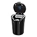 Car Ashtray Portable Detachable Auto Cigarette Lighter Ashtray Smokeless with Blue LED Indicator Light USB Charging Cable for Most Car Cup Holder (Detachable Lighter)
