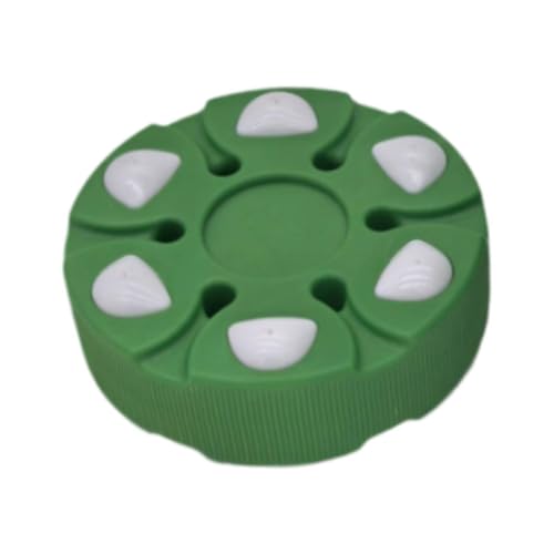 Menolana Roller Hockey Puck, Street Hockey Puck, Portable Gift, Novelty Hockey Ball for Outdoor, Green