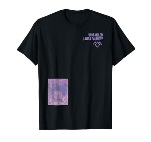 Twin Peaks Who Killed Laura Palmer Purple Peaks Camiseta