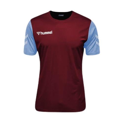 Hummel Unisex Maroon / Argentina Blue Elite Match Adult Jersey – Short Sleeve, Maroon/Argentina Blue