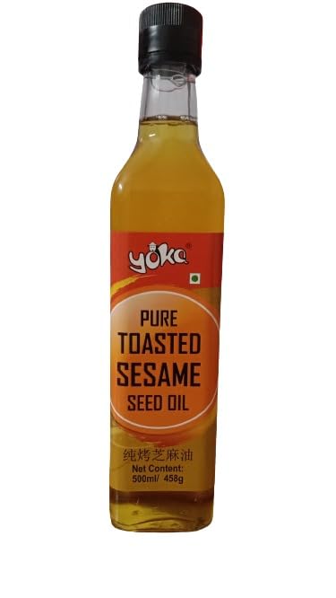 Yoka Toasted Sesame oil Cold pressed 500ml | Cooking oil |cold pressed | Natural Sesame Oil | Til Ka tel | Til Oil (B0D6RR5SWR) Amazon Price History, Amazon Price Tracker
