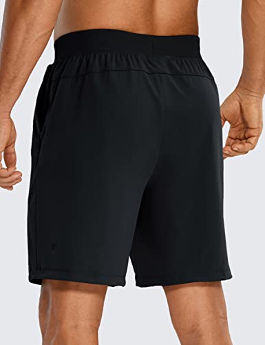 CRZ YOGA Men's Four-Way Stretch Workout Shorts - 7'' Soft Durable for Casual Athletic with Pockets2