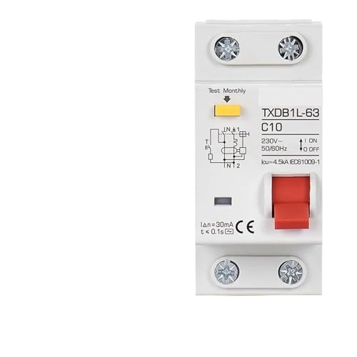 Disjoncteur différentiel 63A 30mA pour la protection électrique monophasée 220V