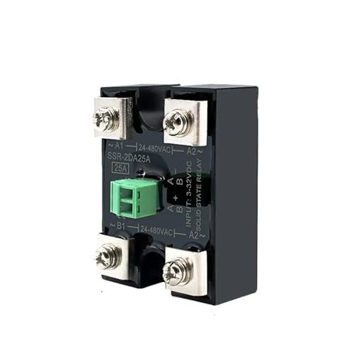 Relais statique CC CA monophasé 24-480V 25A haute performance fiable