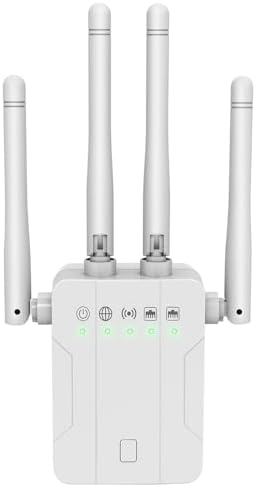 WiFi Extender Signal Booster for Home Office,WiFi Repeater Dual-B...