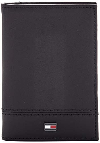 Tommy Hilfiger - Th Essential Bifold, Carteras Hombre, Negro (Black), 1x1x1 cm (W x H L)