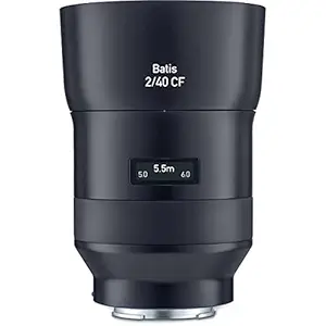 Zeiss Batis 2/40 MM CF Close Focus Standard Camera Lens for Sony E-Mount Mirrorless Cameras, Black, (000000-2239-137)