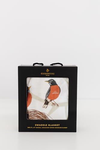 CLEMENTINE KIDS Muslin Infant Swaddles (for The Birds)