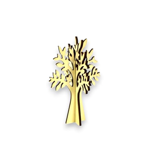 Albero Della Vita In Legno, 20 cm, Decorazioni A Forma