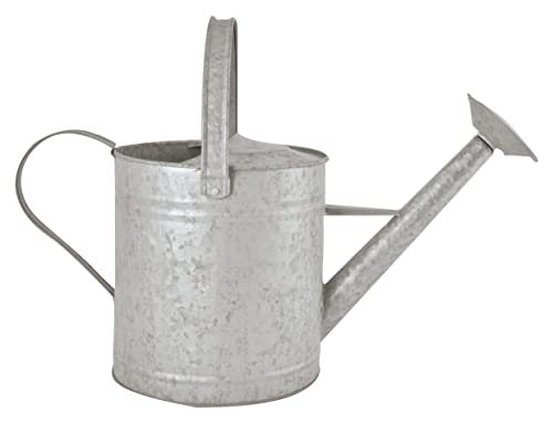 Esschert Design Altzink Gießkanne 3,6 Liter, 36,9x17,8x20,5 cm