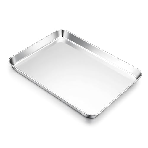E-far Cookie Sheet for Baking, 18"x13" Stainless Steel Bakin...