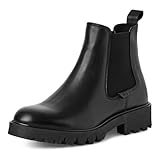 Tamaris Damen Stiefel Leder schwarz 39