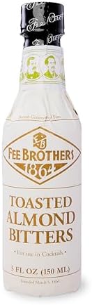 Fee Brothers Toasted Almond Cocktail Bitters, 5 fl oz (150ml)