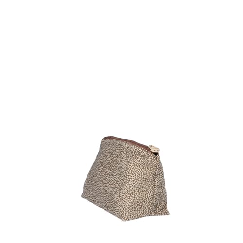Trousse Borbonese beige marrone en taille unique pour cosmétiques