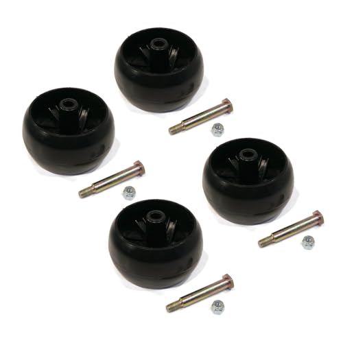 The ROP Shop | (Pack of 4) Smooth Deck Wheels for AYP 174873, 532174873, 589527301 & 587048801