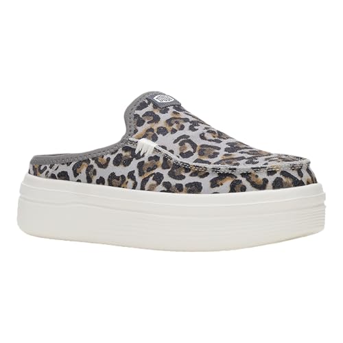 Image of HEYDUDE Women's Austin Lift Platform Mule | Casual Slip-On Shoes | Lightweight, Comfortable, Stylish Everyday Footwear