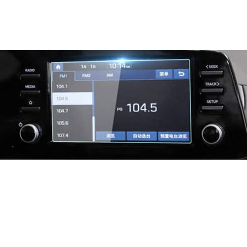 Écran de navigation protégé pour Hyundai Elantra 2021 : film de protection en verre trempé