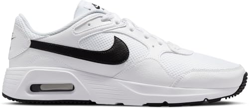 Nike Men's Air Max SC Shoes, White/Black-White, 9