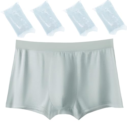 STARLY Mens 5pk Disposable Rayon Boxer Briefs Individual Pack Shorts Fast-Dry Panties Portable Undershorts Comfy Underwear3