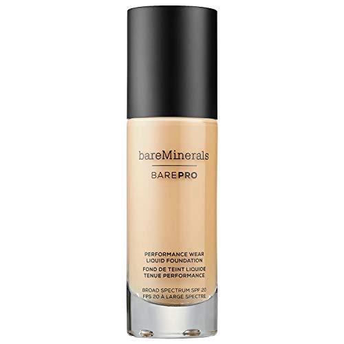 BareMinerals BarePro Performance Wear Liquid Foundation Broad Spectrum Collection Set SPF 20 Cashmere 06 14ml / 0.47 fl oz.