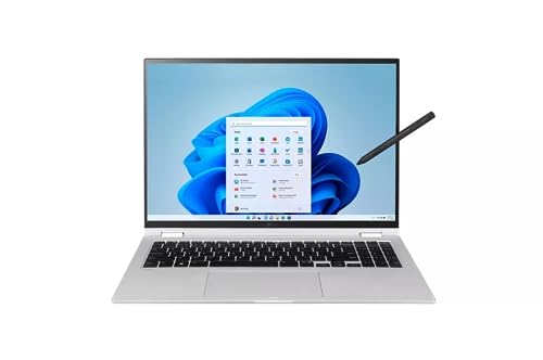 Image of LG GRAM 16 2-in-1 Laptop, 16 inch WQXGA Touchscreen, 12th Generation Intel Core i7-1260P 12-Core, 16GB RAM - 1TB SSD, W11H - Numeric Keypad - Wi-Fi 6E - Bluetooth 5.1 - Face Recognition Camera - Silver