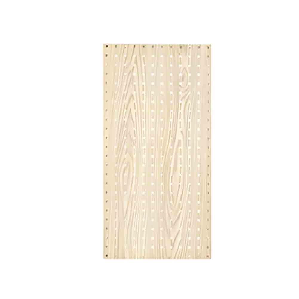 Genérico Paneles organizadores de Pared Perforados. Organizador de Pared de Metal Perforado - Sistema de Almacenamiento de Herramientas de 100x50 cm con Ganchos para Garaje, Taller, cobertizo - Diseñ