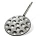 Poffertjes-Pfanne De Buyer Mineral B aus Eisenstahl für 16 Poffertjes