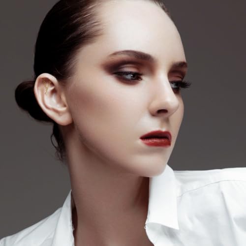 2PC 6PC Gold Earring Set for Women Titanium Flat Back Earring Small Helix Piercing Earrings3