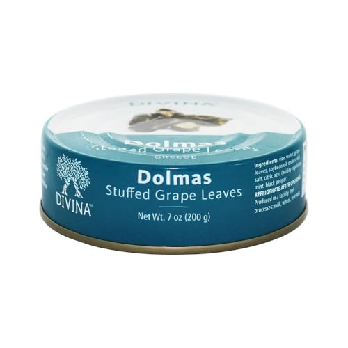 Divina Dolmas Stuffed Grape Leaves, 7 Ounce (1-Pack)