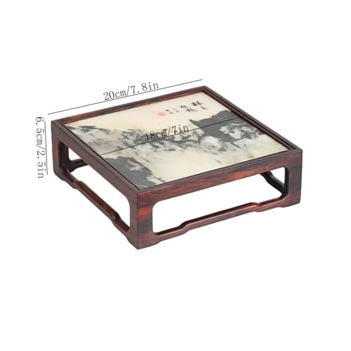 Support pour pots de bonsaï en marbre pour décorer votre salon - 3