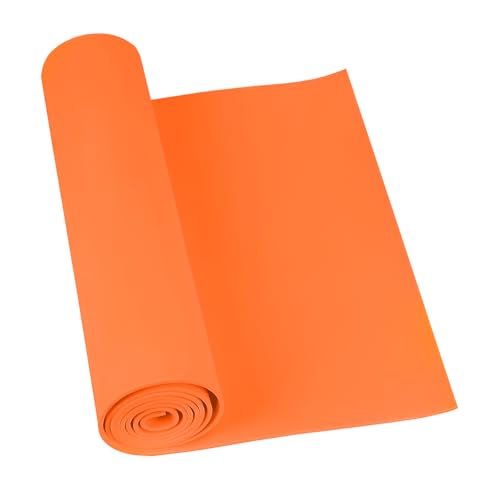 Goma EVA Naranja, Do²ping 2mm EVA Foam Cosplay, 34x124.5cm con Alta Densidad 86kg/m3 Espuma Foam para Disfraces Proyecto DIY (2mm Naranja)
