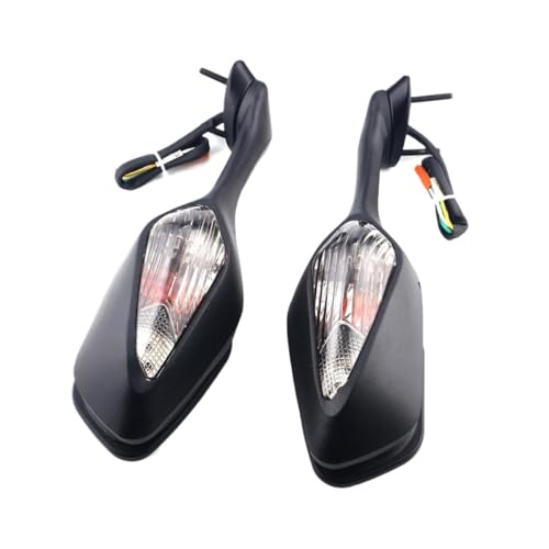 Espejos retrovisores con luz de intermitentes LED giratorios compatibles con VFR1200 2010-2012 5