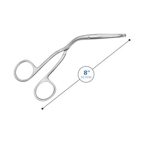 Image of SURGICAL ONLINE Magill Catheter Forceps 8Child ENT Anesthesia Instruments EMT EMS Supplies, Long Forceps, Premium Stainless Steel