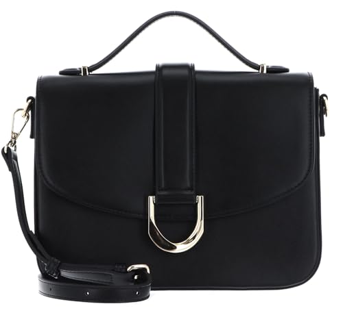 Sac à main Nellim Seidenfelt Manifaktur noir, sac cabas rigide chic pour femme urbaine