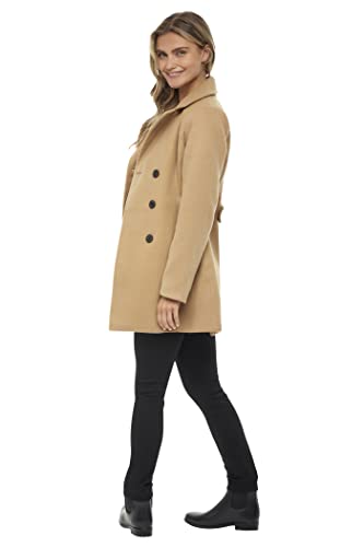 Sebby S.E.B Women's Peacoat, Double Breasted Pea Coat. Perfect Notched Collar Winter Wool for women outerwear jacket4
