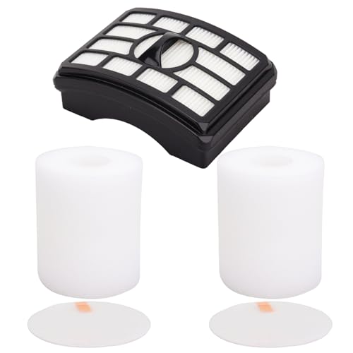 1 HEPA + 2 Foam & 2 Felt