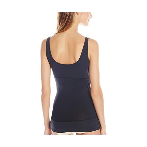 Yummie-Womens-Pearl-3-Panel-Shapewear-Tank-Top Yummie Women's Plus Size Pearl Comfort Control 3-Panel Shaping Tank, Black, Small