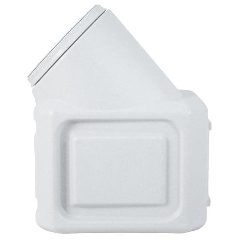 Image of Vittles Vault Traditional Pet Food Storage Container For Dog Kibbles /Bird Seed /Oatmeal /Rice /Flour /Cereal, BPA Free Plastic, Sealed Airtight For Cat Food, Up To 60 lb, Made in USA, With Scoop, Gray