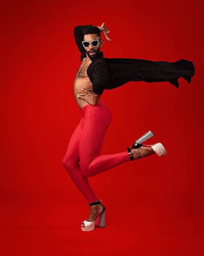 VERISSON Women's Fashion Mary Jane Stiletto Pumps Round Toe Buckle Strappy Platform Court Shoes2