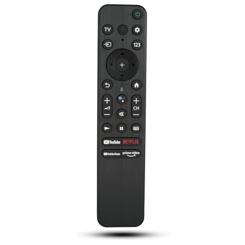Télécommande vocale RMF-TX800P pour TV Sony : Contrôle micro intégré 4K 8K