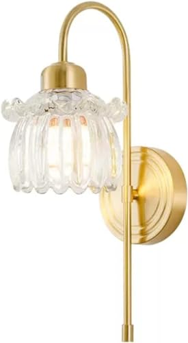 LUUYYI All Copper Flower Wall Living Room TV Background Wall Bedroom Bedside Corridor Staircase Glass Wall,for Living Room