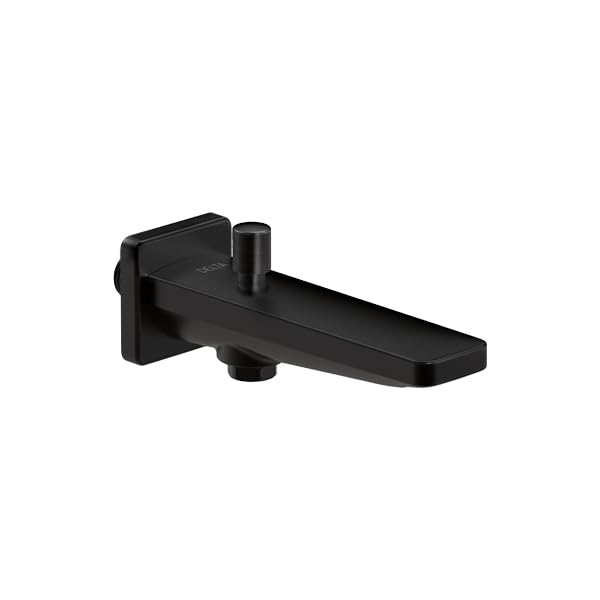 Image of Delta Faucet Korby Tub Spout with Diverter to Handshower I Bathroom Tub Spout with Wall Mount Installation I Durable Metal Construction I Matte Black - ITS62444-BL