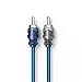 RAPTOR BY METRA ELECTRONICS BULK SERIES 1.5FT 2-CHANNEL RCA CABLE