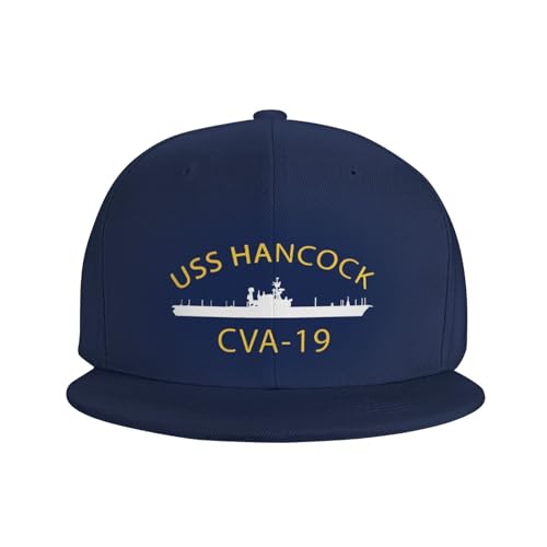 USS Hancock Cva-19 Outdoor Baseball Hat Flat Hat3
