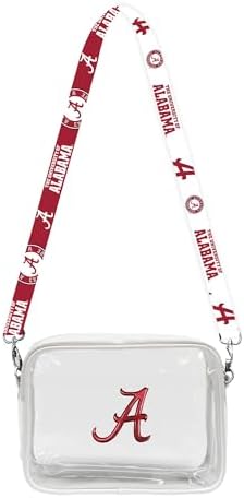 Littlearth Womens NCAA Clear Fanny Fan Purse With Team's 3D Logo