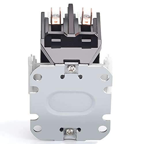2 Pole Air Conditioner Contactor 40 Amp 240V Coil,Condenser Contactor Compressor Contactor…