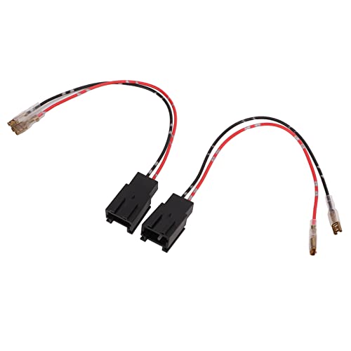 Adaptateur de Haut-parleur de Voiture, Câbles Adaptateur Faisceau Adaptateur de Haut-parleur de Voiture 307 Paire 12V 3A 10W Adaptateur de Faisceau de...